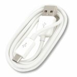 Καλώδιο USB AM*/Micro USB M* 1μ Στρογγυλό Μονόχρωμo