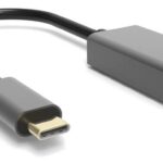 USB Type-C κάρτα ήχου PTH-045, 2x 3.5mm, γκρι POWERTECH