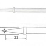 Μύτη Σταθμού Κόλλησης ZD9830C Aπλού Φ2.0mm C1-4