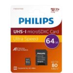 Κάρτα Μνήμης Philips MicroSD+AD CLASS 10 U1 64 GB