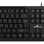 Σετ Πληκτρολόγιο+Ποντίκι Optical USB PT-1068 ενσύρματο 1000DPI μαύρο