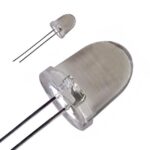 Led Φ10mm Κίτρινο 1Led