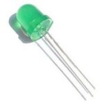 Led Flass Πράσινο 8MM