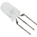 Led Δίχρωμο Πράσινο-κίτρινο 5mm 3 Πόδια