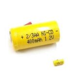 Eπαναφορτιζόμενη Μπαταρία 2/3AA 750mAh με Λαμάκι