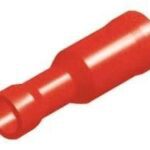 Aκροδέκτες Boolet F* με Mόνωση Fast Kόκκινο RE1-4VF