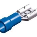 Aκροδέκτες Θηλυκοί Μικροί Μόνωση Fast Μπλέ 2-2.8