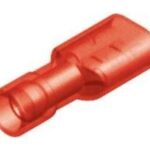 Aκροδέκτες Θηλυκοί Πλήρη Μόνωση Fast Κόκκινοι 4.8X1.5 F1-4.8VF/8