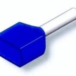 Aκροδέκτες Terminal Σωληνωτά Μπλέ TE7508