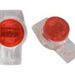 Aκροδέκτες Τηλεφώνου Γρήγορης Σύνδεσης Τερματικοί 7UR Kόκκινοι