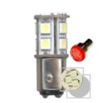 SMD Led Aυτοκινήτου Μπαγιονέτ 13L 21/5W Κόκκινο Πορείας +Stop