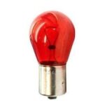 Λάμπα Φουντούκι P21W 12V Κόκκινη v Μονοπολική Παράκεντρη