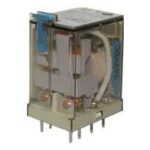 Ρελέ Τετράγωνη Βάση FEM.24VAC/2 Επαφών