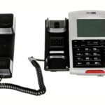 Τηλέφωνο Επιτραπέζιο Maxcom KXT709 Με Αναγνώριση Κλήσης Γκρί Ασημί με Οθόνη Ανοιχτή Ακρόαση