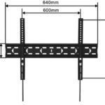 Bάση Plasma Tοίχου 37-70 Vesa 400x600 TVY-1130F