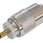 Bίσμα PL-259 M* Κολλητό Επάργυρο V7503