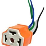 Πρίζα γιά Φανάρι Αυτοκινήτου Η4 Θηλυκή με Ενσωματωμένα Καλώδια