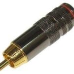 RCA Αρσενικό Επίχρυσο AA-3145 με Μαύρο Σμάλτο