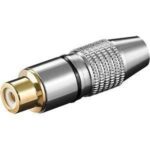 RCA F* Nickel high-quality 6.4 mm Προέκτασης CK HQ SW