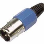 Φίς Cannon M* Προέκτασης Μπλέ