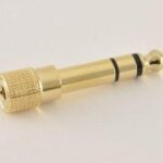 Adaptor 6.3ST M*/3.5 ST F* Επίχρυσο Μεταλικό Φθηνό AC-2030G