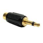Adaptor 3.5M M*/RCA F* Επίχρυσοι