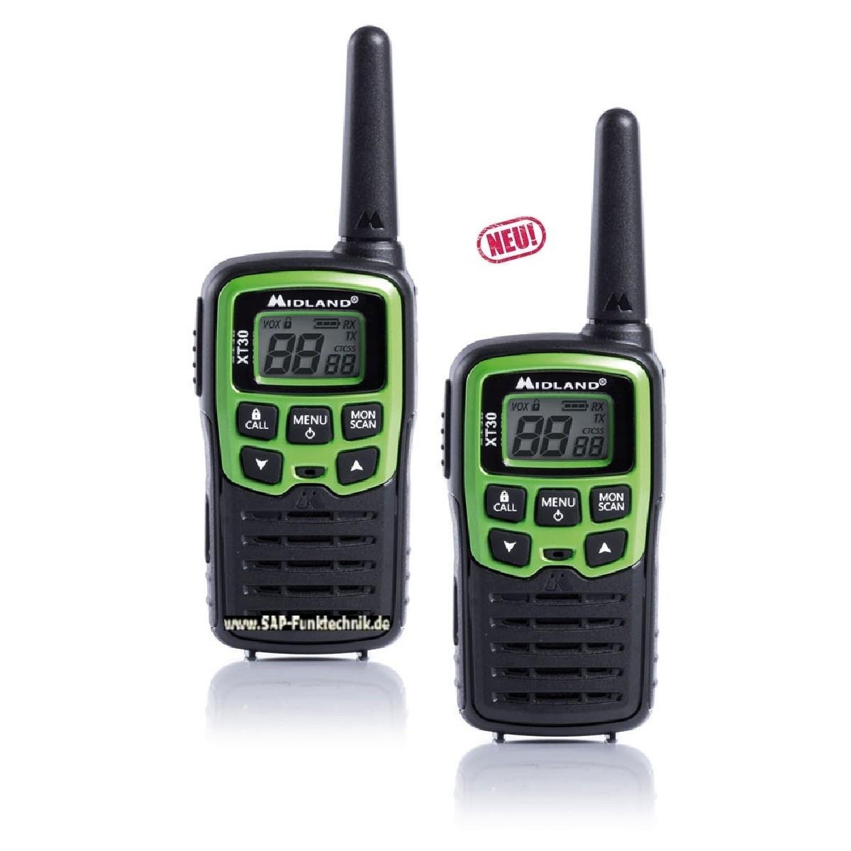 CB101850-1 UHF PMR WALKIE-TALKIE XT-30 MIDLAND