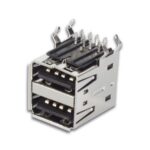 Connector 2USB A F* 90o Πλακέτας CC090