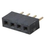 Connector 2.54mm Πλακέτας 4P(1x0.4) MPE 156-1-004 Ευθεία
