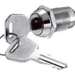 Διακόπτης Κλειδί Ισιο On-Off Φ19 2Ρ 90o Kολητός S236-2