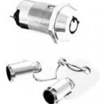 Διακόπτης Μίζα Ασφαλείας Κλειδί Φ19 2Ρ S202Z-2