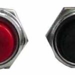 Μπουτόν Πατητό Φ15/2Π Μεταλλικό