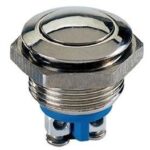 Μπουτόν Πατητό Φ16 Μεταλλικό IP65 SW-16-B-1-S