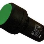 Μπουτόν Πατητό Φ22/4P/Πράσινο/NO-NC CA35