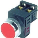 Μπουτόν Φ22 2-4 Πόδια NO-NC Κόκκινο-Πράσινο FPB-22MP