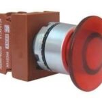 Μπουτόν ΜΑΝΙΤ.ΣΥΓΚΡ.Φ40-2Ρ-NC+ΛΥΧΝ.24V