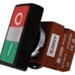 Μπουτόν Πίνακα Φ22 START-STOP 1NO + 1NC + ΛΥΧΝΙΑ C2PID-W