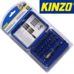Σετ Χειρολαβή με Μύτες 33 Τεμ KINZO-92305