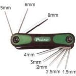 Σετ 8 Allen Σουγιάς (1.5-8m) HW-121M