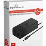 Τροφοδοτικό Laptop Lenovo PT-1038 για Lenovo, 65W, 1.8m, μαύρος
