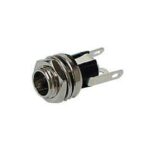 Τζάκ DC Σασσί Στρογγυλό Μεταλλικό 2.5mm