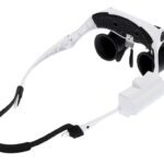 Μεγενθυτικός Φακός Κεφαλής 9892GJ 10x, 15x, 20x, 25x με Led σε Σκελετό Γυαλιών