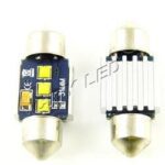 SMD Led Πλαφονιέρας Σωληνωτό 31mm/12V 3 LED CANBUS