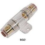 Επίχρυση Ασφαλειοθήκη Αυτοκινήτου Στρογγυλή Κ-40