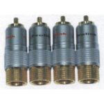 RCA M* Επίχρυσο high-quality, 6.4 mm CS HQ SW