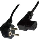 Καλώδιο Τροφοδοσίας H/Y 3x0.75 2.0μ Γωνία-Γωνία