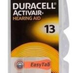 Μπαταρίες Ακουστικών Βαρηκοΐας Duracell 13 Activair 1,45V Τεμ. 6