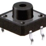 Μπουτόν Τact 12X12/4P/Oριζόντιο/4MM