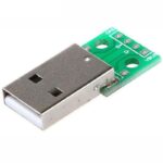 Connector M* USB2.0 Male to DIP Adapter - 4pin Male(Green)