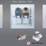 Πρίζα Δυκτίου Χωνευτή Γωνία L-5E 1x8P8C CENTRAL